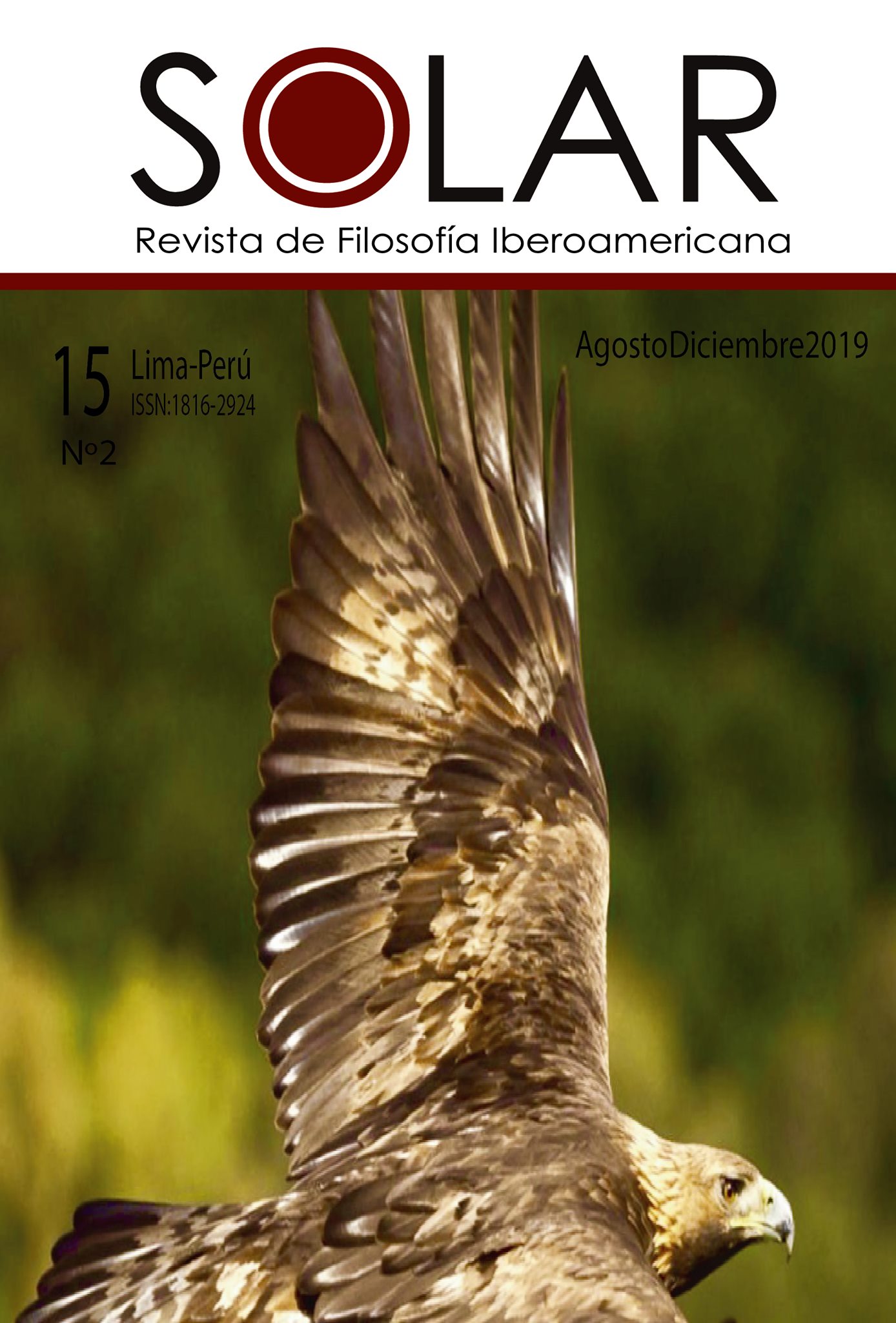 					Ver Vol. 15 Núm. 2 (15): Revista de Filosofía Iberoamericana 
				